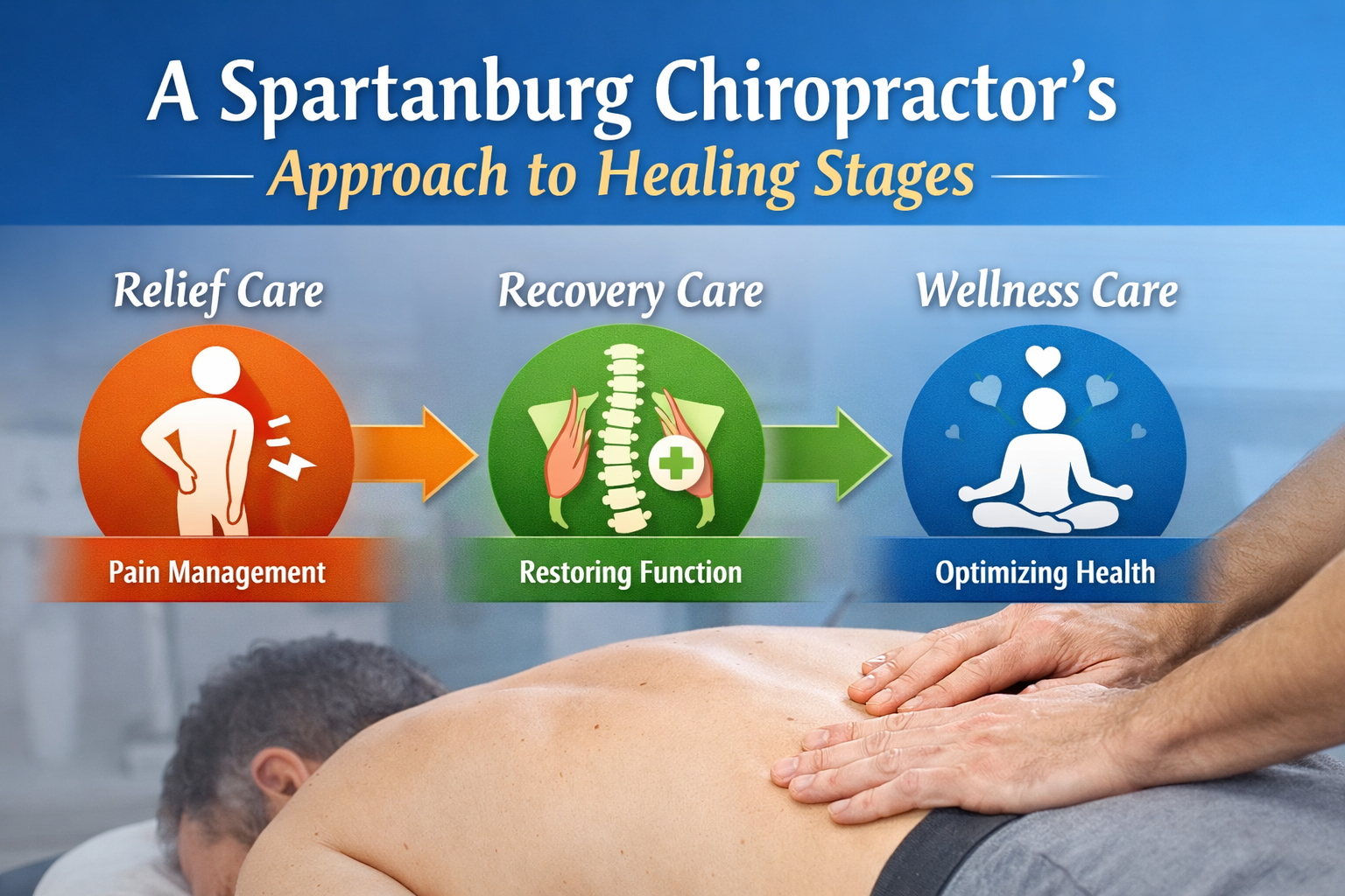 Blog A Spartanburg Chiropractor's Approach to Healing Stages